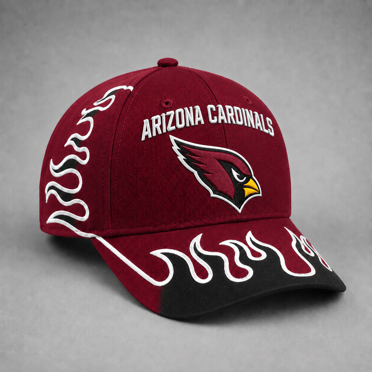 AC Premium NFL Flame Curved Brim Baseball Cap
