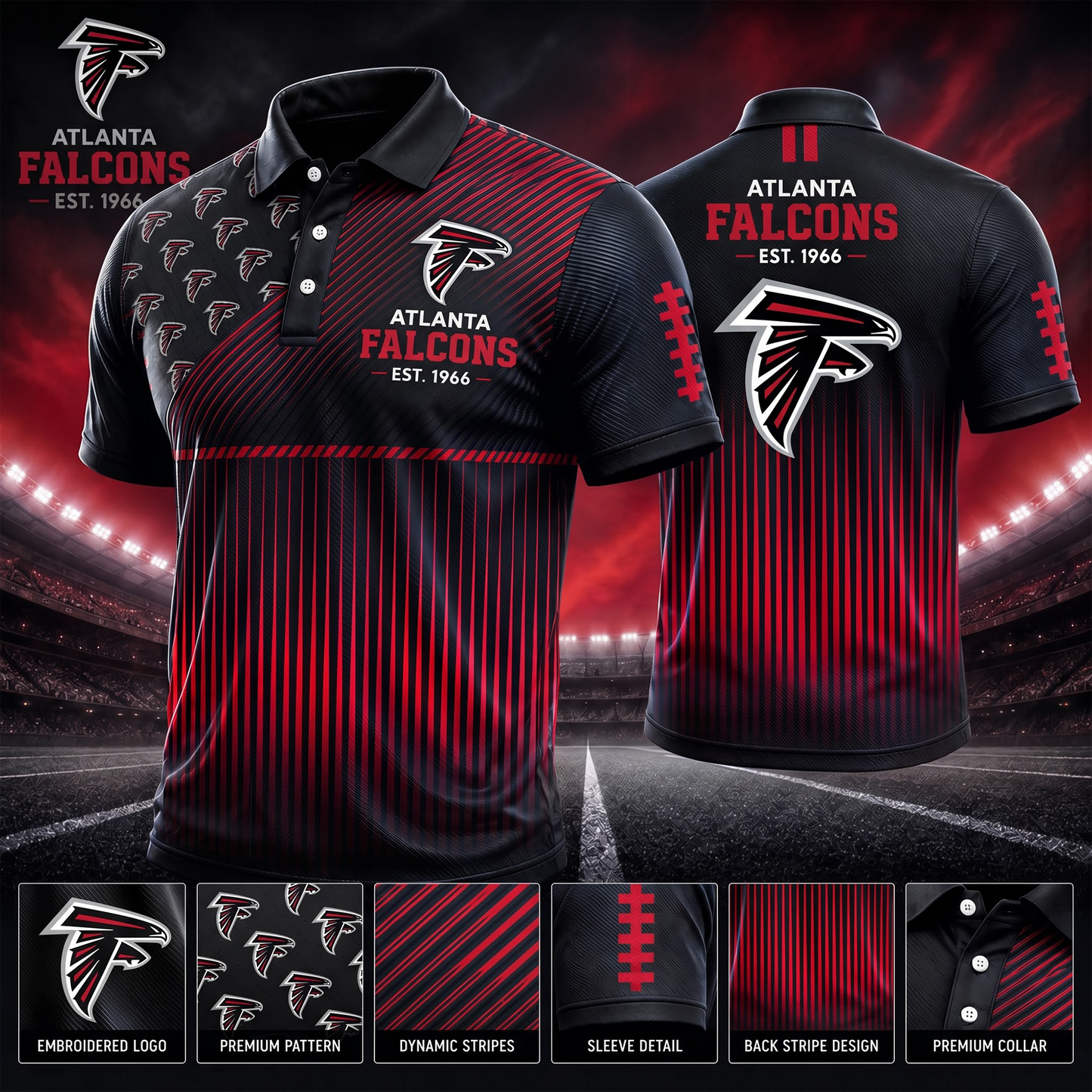 AF_NFL Premium Polo Shirt – Limited Edition