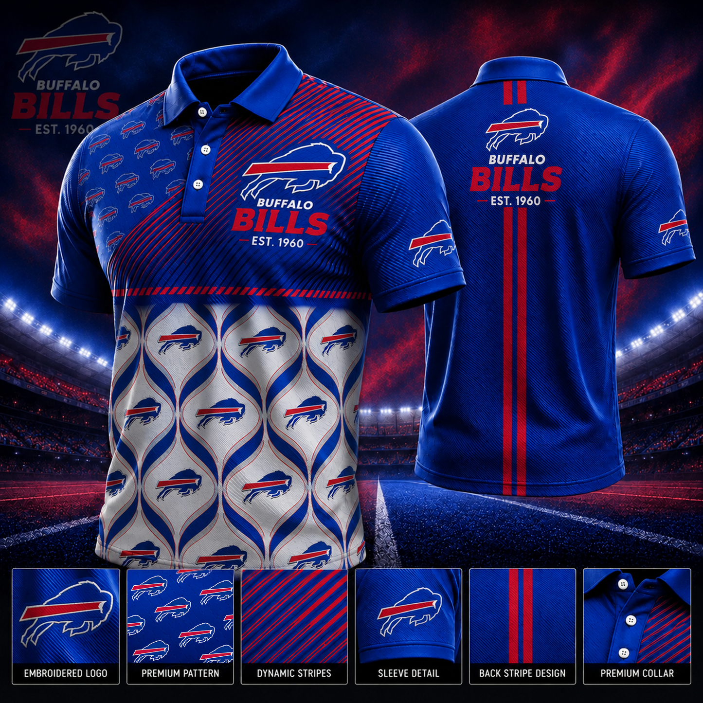 BB_PREMIUM NFL EXCLUSIVE POLO SHIRT LIMITED EDITION 200726