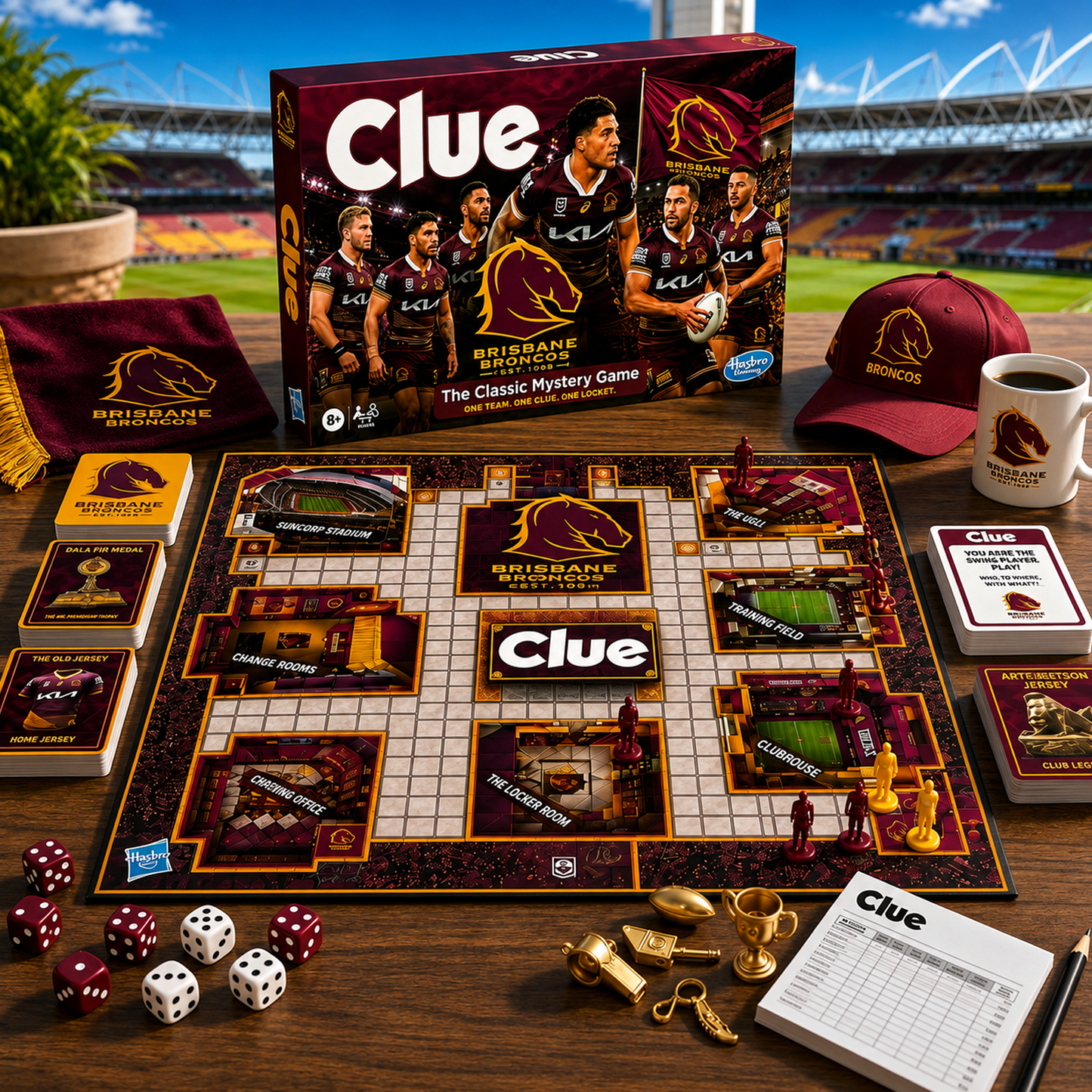 BRI X Premium NRL Hasbro Collector’s Edition Board Game