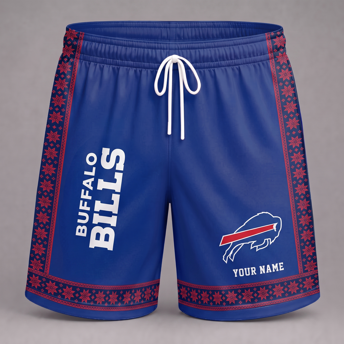 BUF X NFL New Pattern Short Pants Custom Any Name