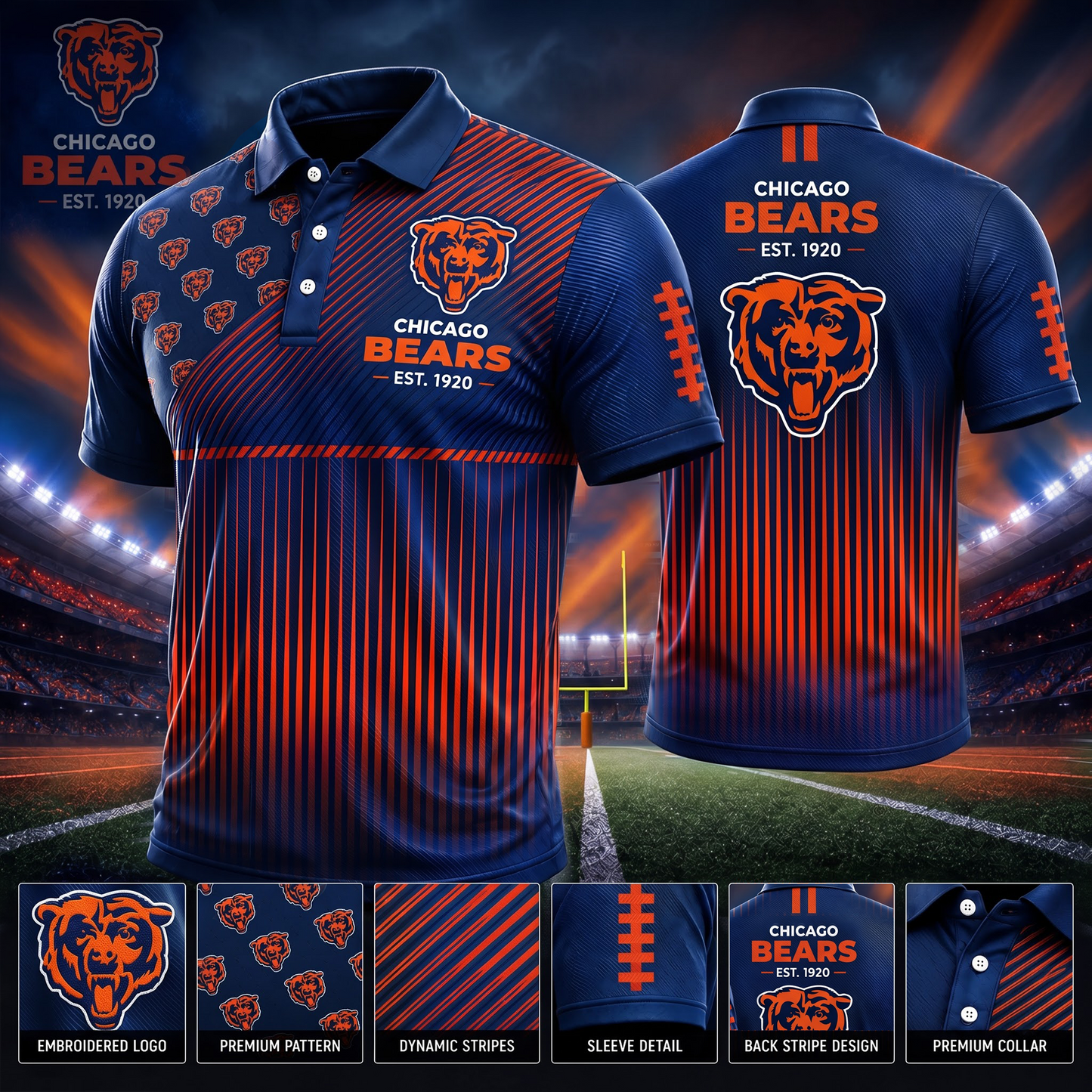 CB_NFL Premium Polo Shirt – Limited Edition