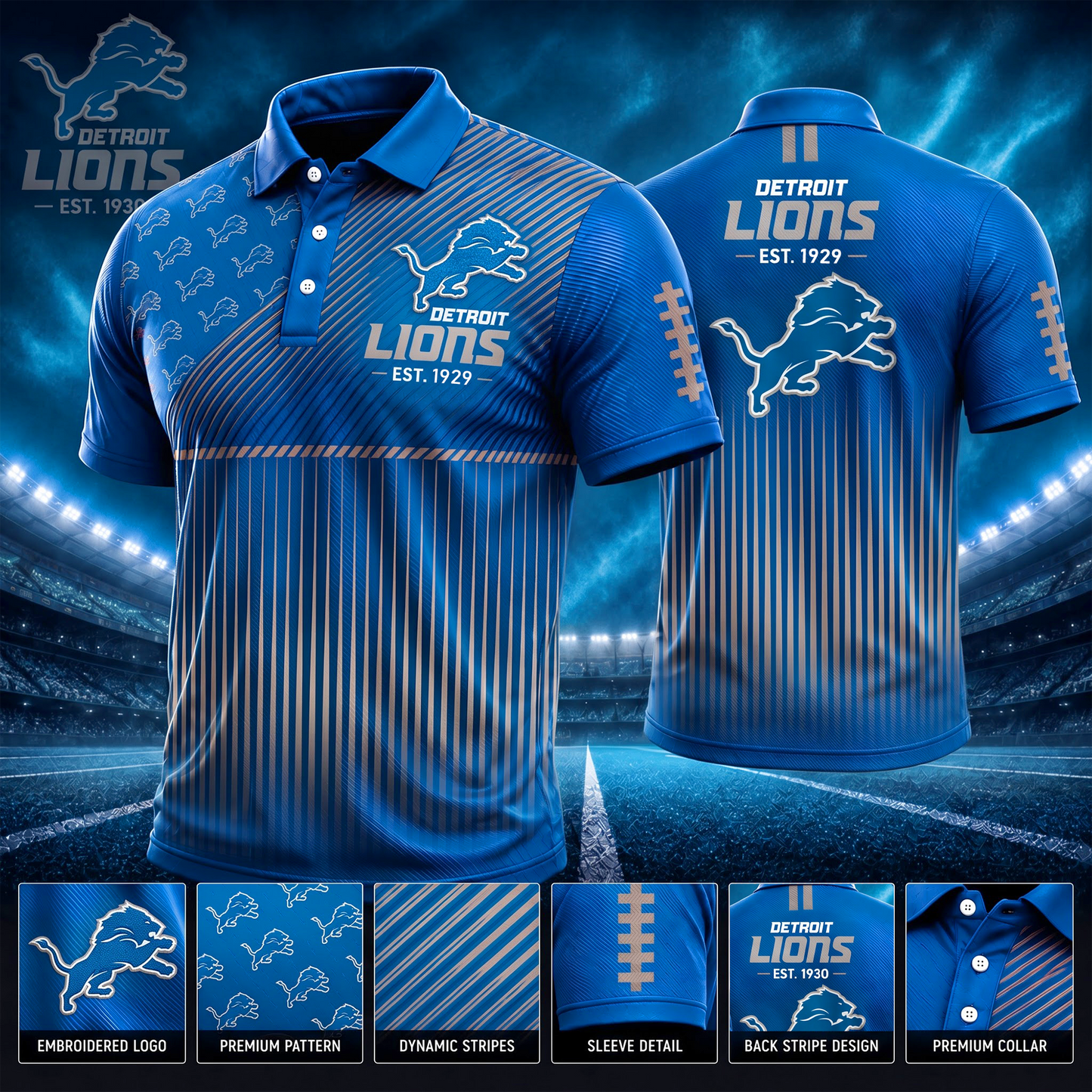 DL_NFL Premium Polo Shirt – Limited Edition