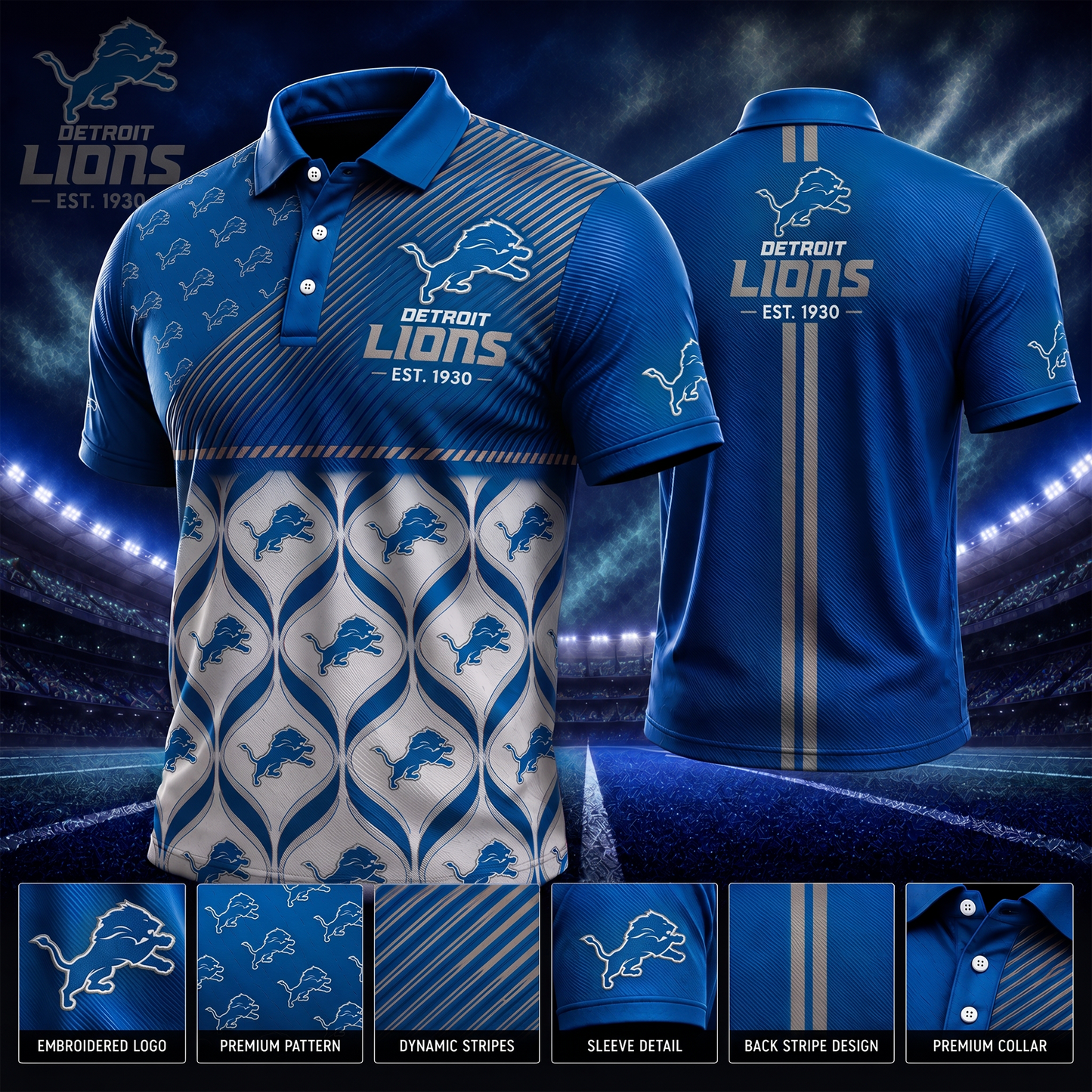 DL_PREMIUM NFL EXCLUSIVE POLO SHIRT LIMITED EDITION 200726