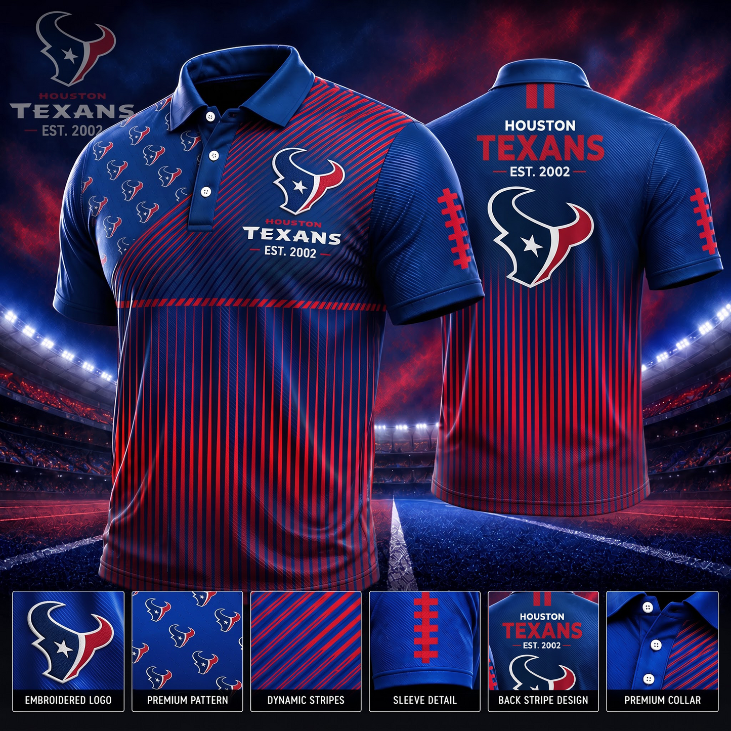 HT_NFL Premium Polo Shirt – Limited Edition