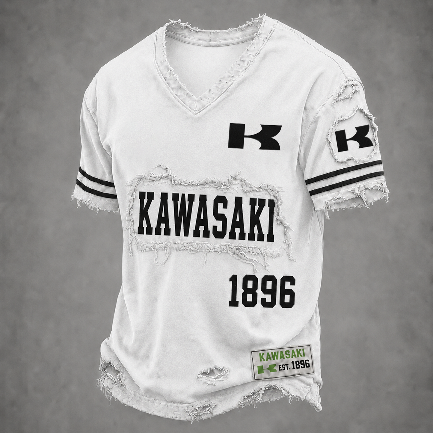 KAW LUXURY V-Neck T-Shirt 0506 DatND DVT