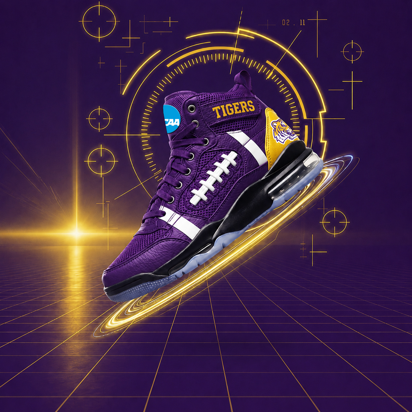 LSU x NCAA Premium Air Jordan 1