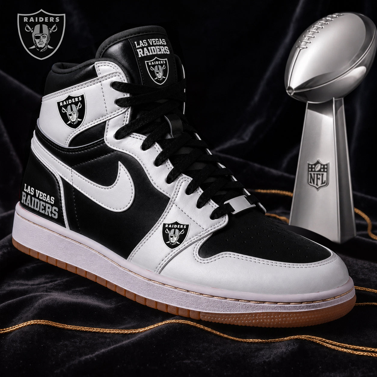 LVR x NFL Premium V2 Air Jordan 1