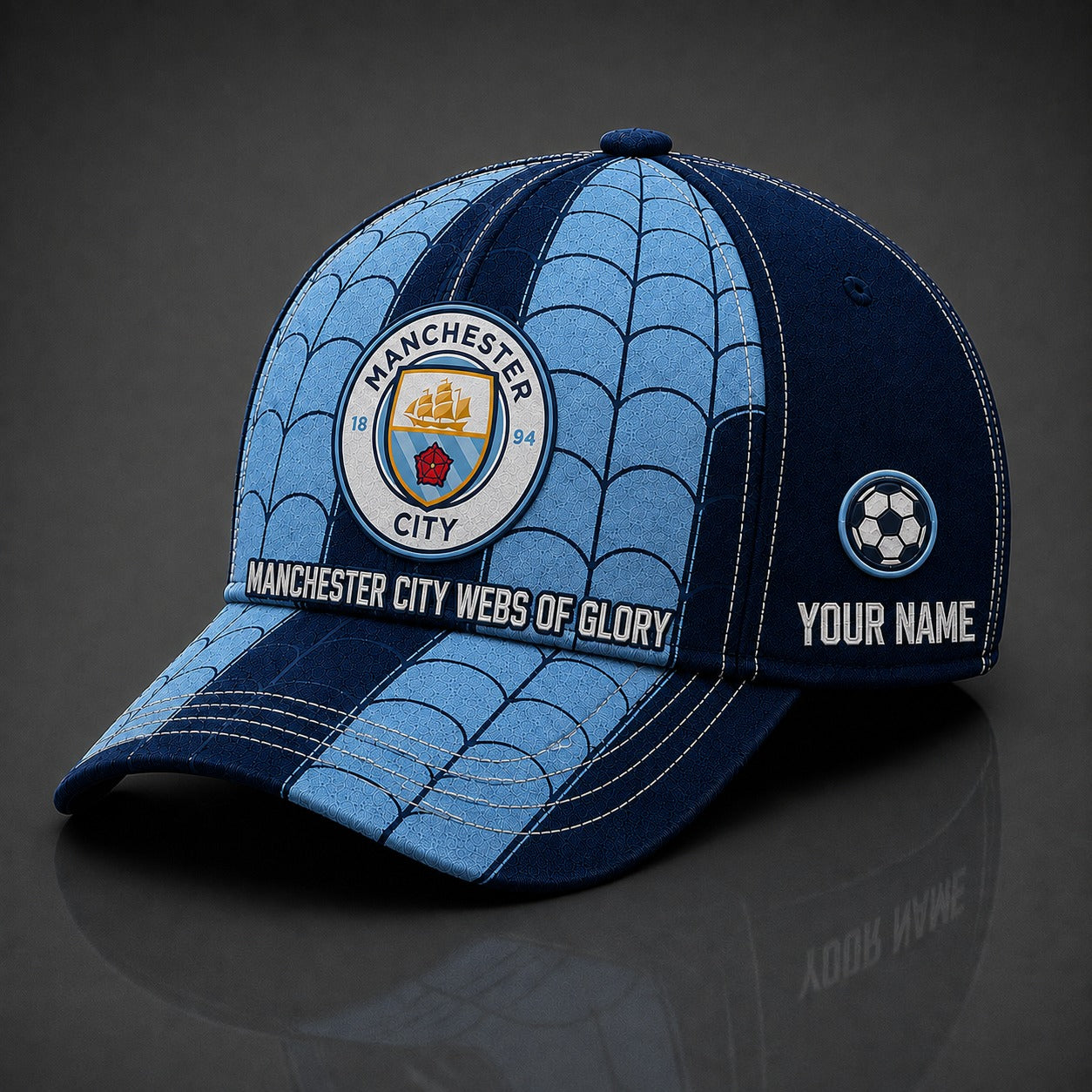 MC EPL x Spider Premium Classic Cap Limited Edition Gift for Football Fans