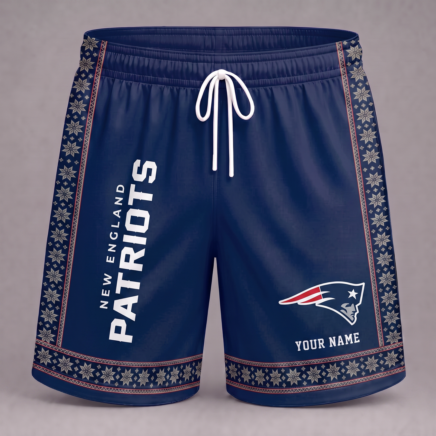NE X NFL New Pattern Short Pants Custom Any Name
