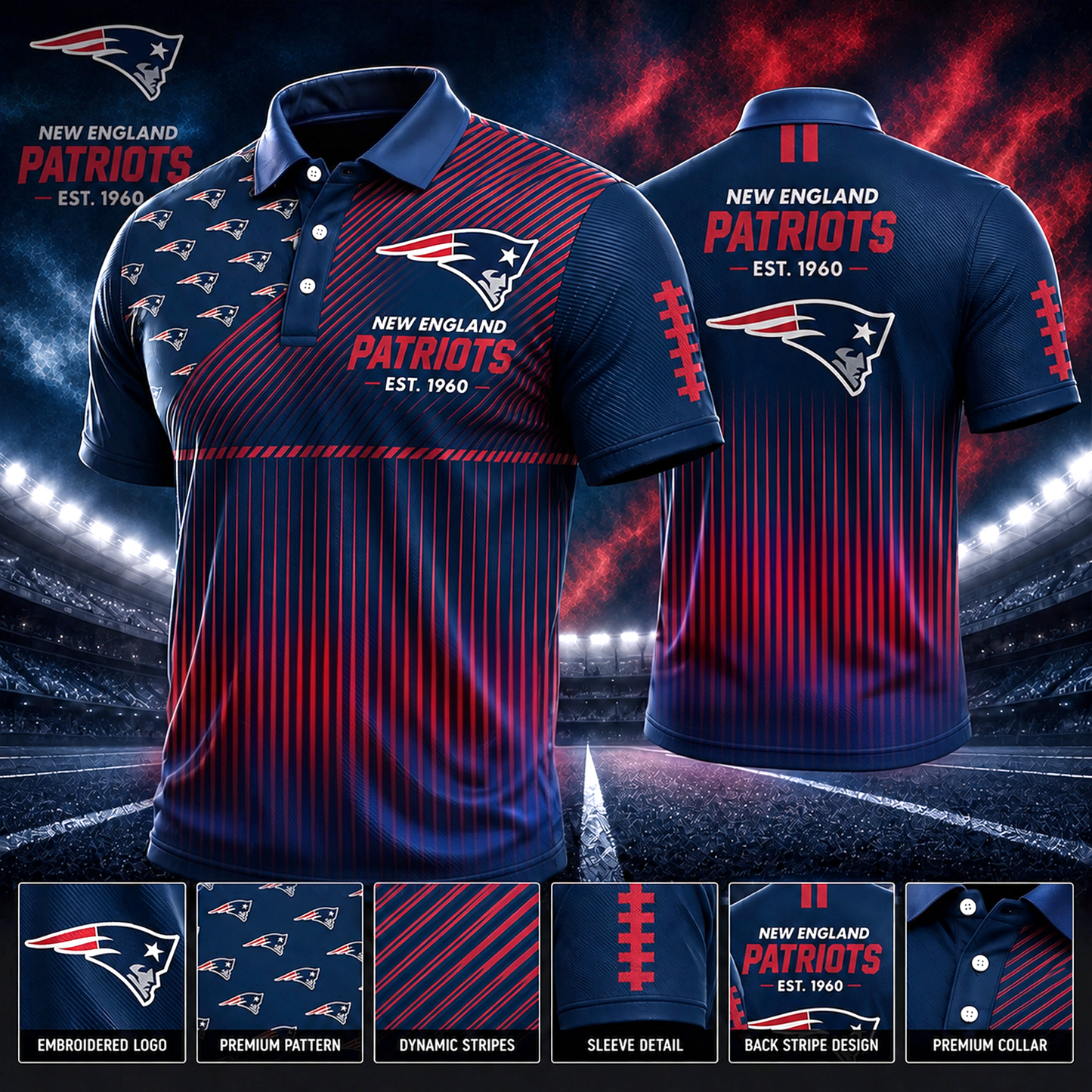 NEP_NFL Premium Polo Shirt – Limited Edition