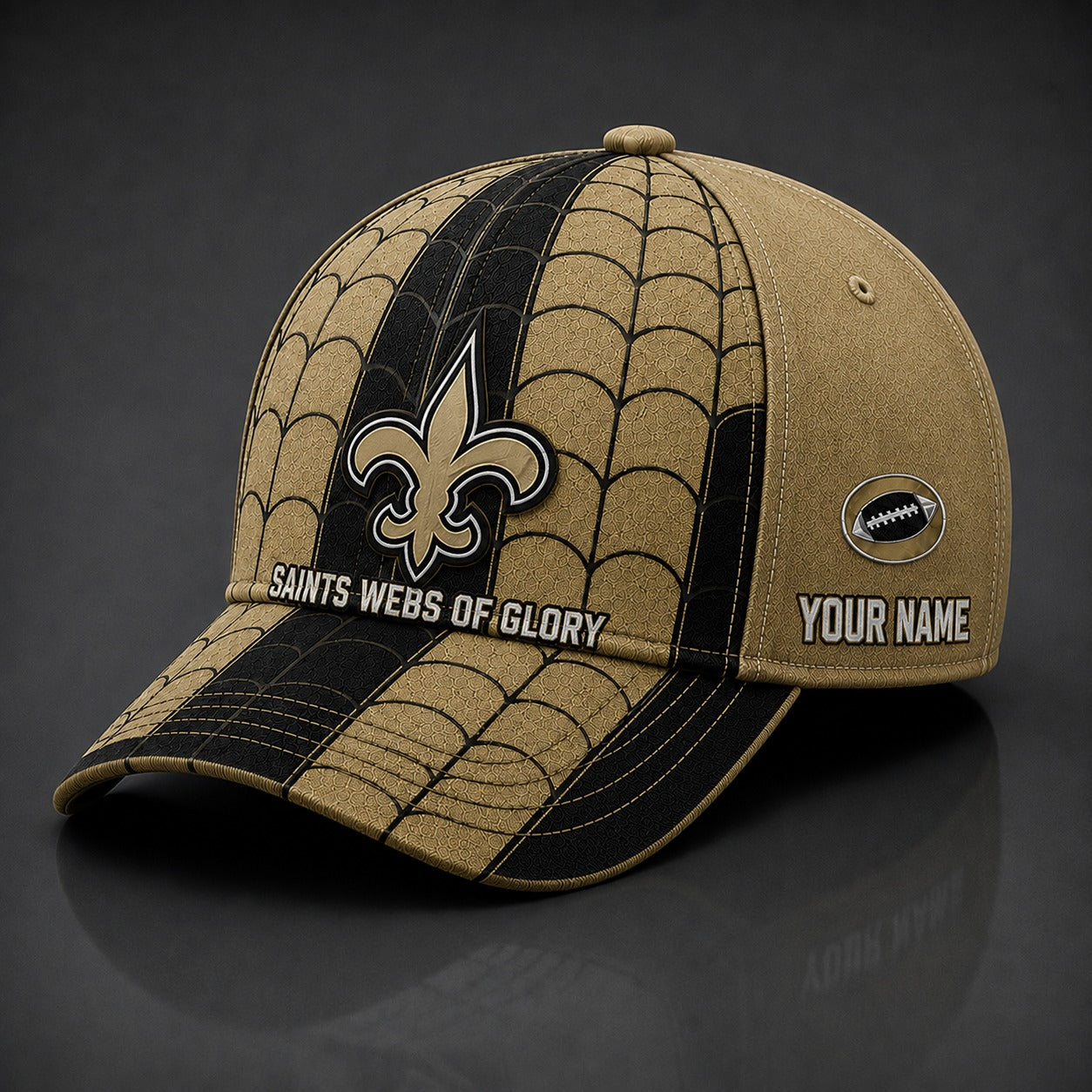 NOS NFL x Spider Premium Classic Cap Limited Edition Gift for Football Fans