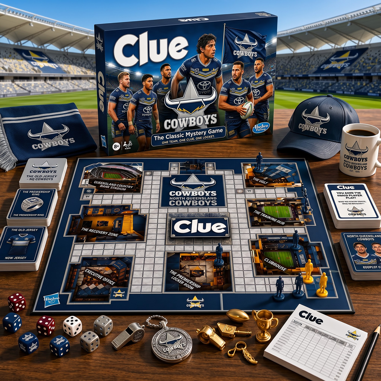 NQL X Premium NRL Hasbro Collector’s Edition Board Game