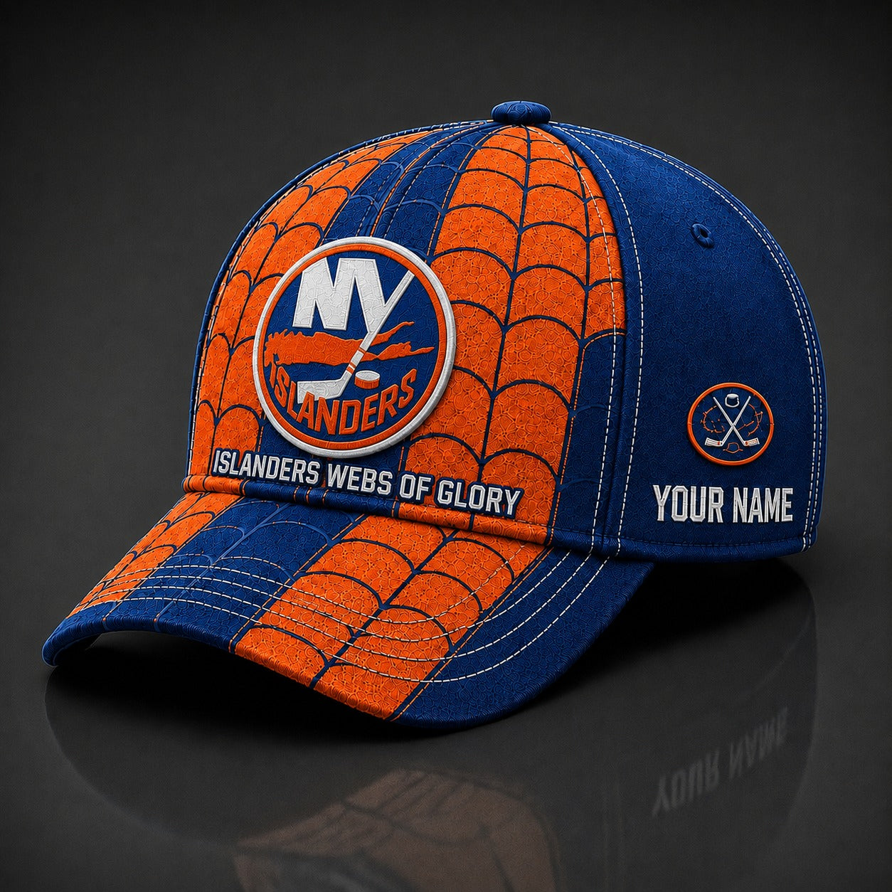 NYI NHL x Spider Premium Classic Cap Limited Edition Gift for Football Fans