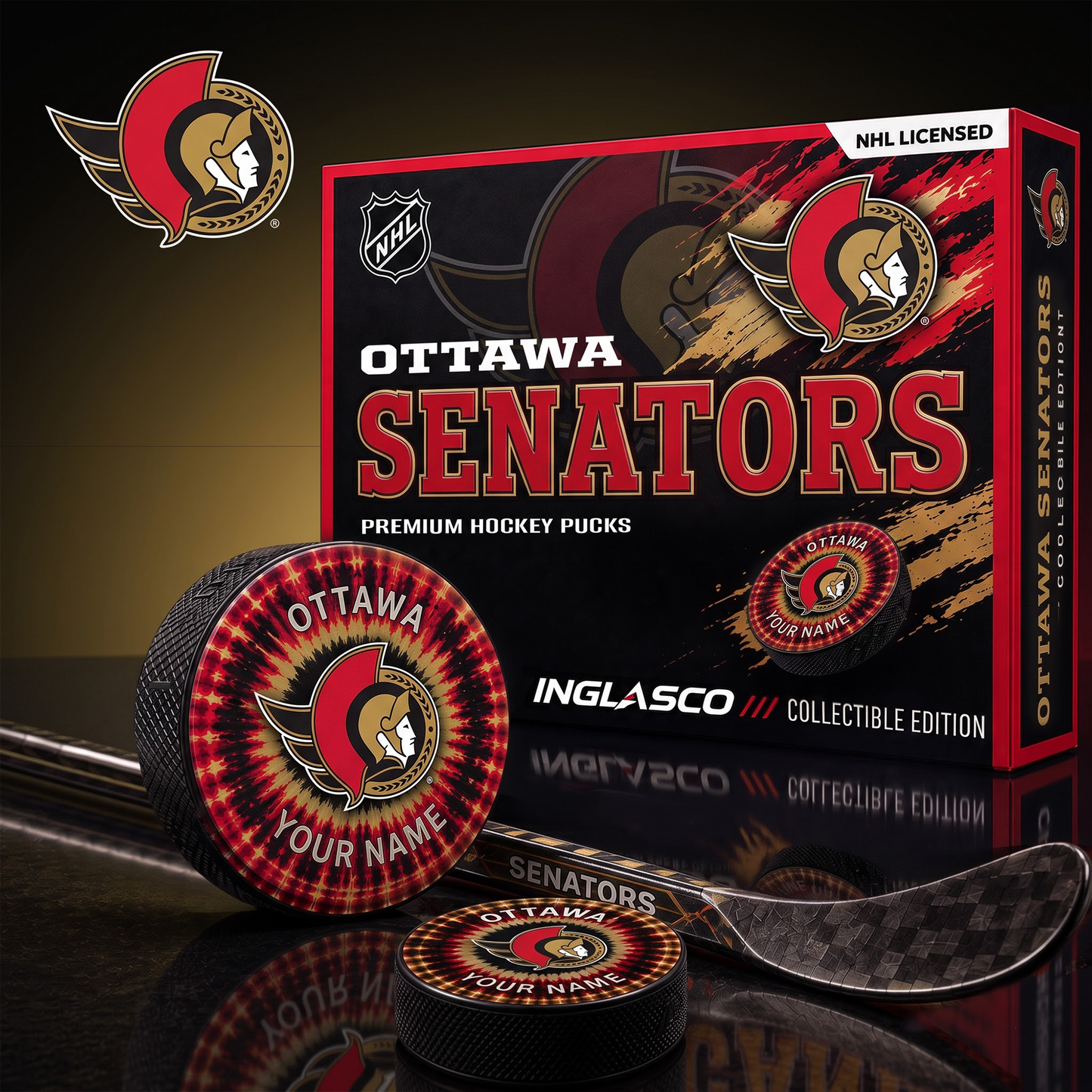 OS_NHL Premium Hockey Pucks