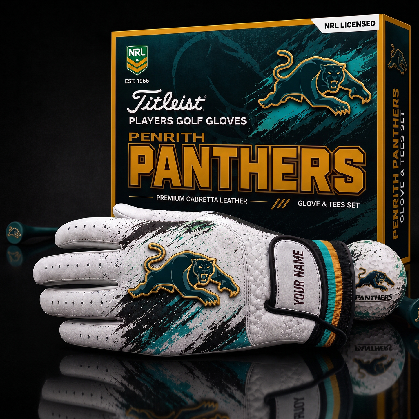 PEN LUXURY PERSONALIZED GOLF GLOVE SET LIMITED EDTION
