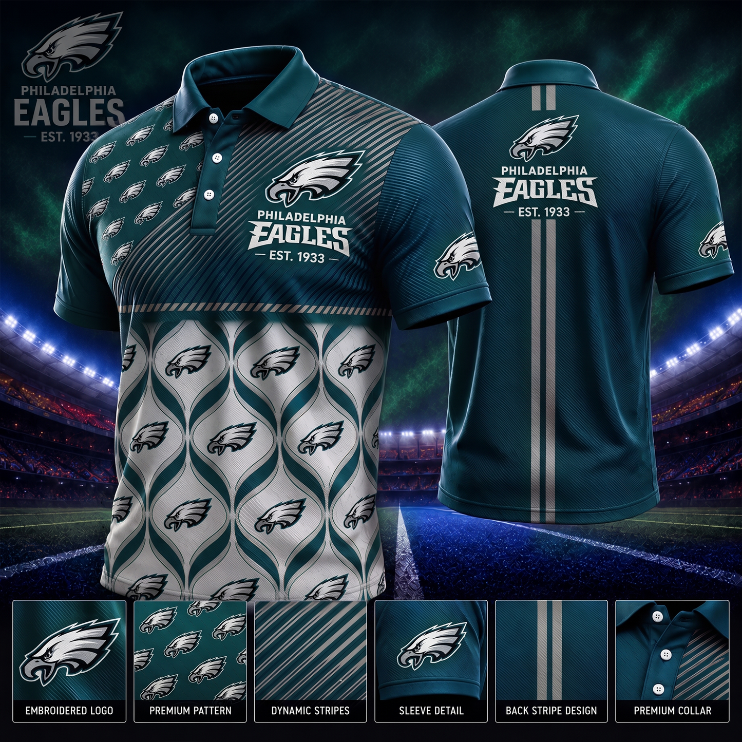 PE_PREMIUM NFL EXCLUSIVE POLO SHIRT LIMITED EDITION 200726