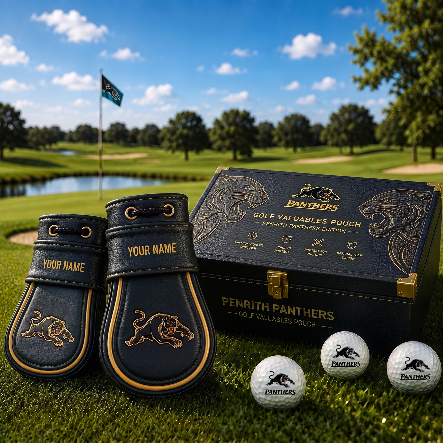 PP_NRL Premium Golf Valuables Pouch