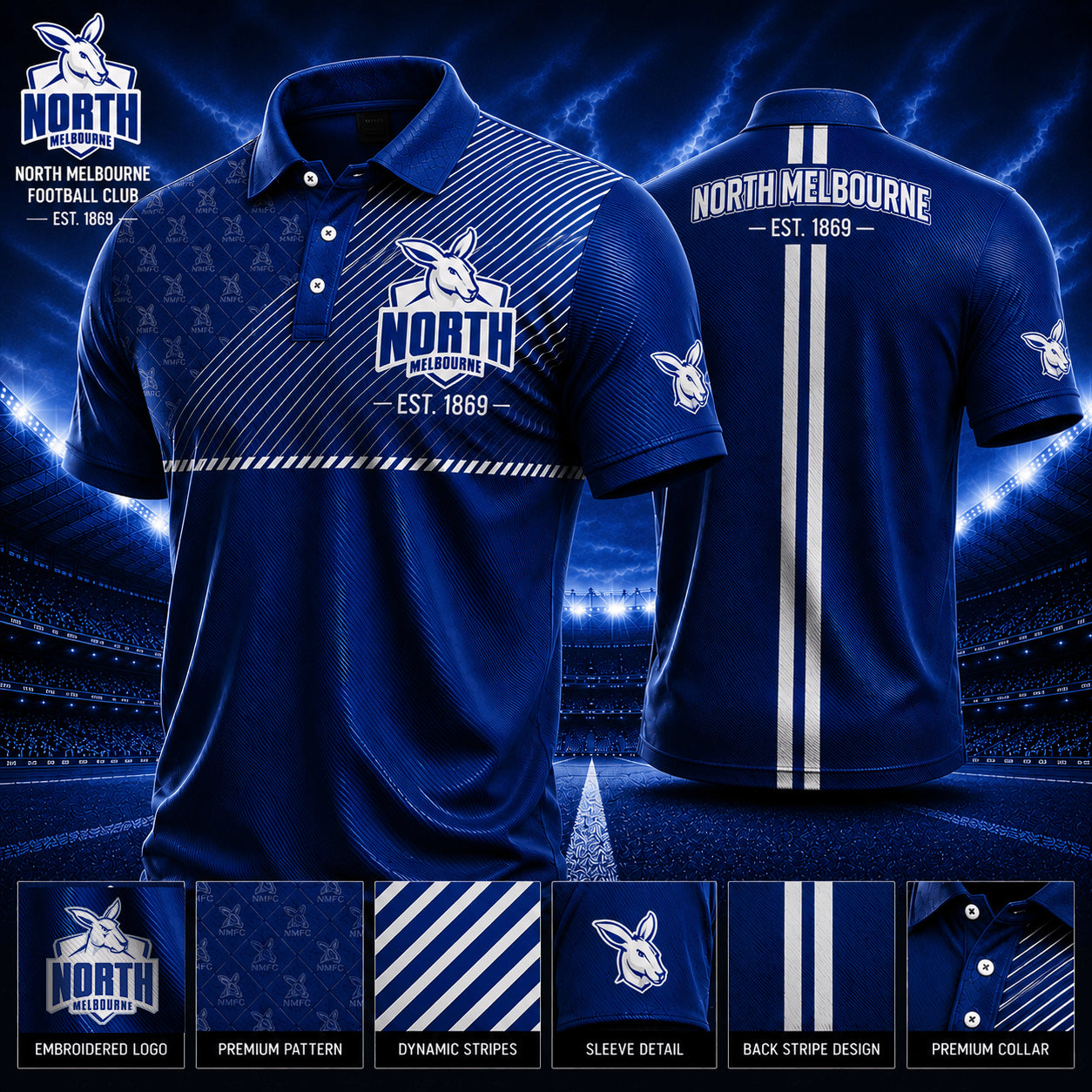 PREMIUM AFL X NM EXCLUSIVE POLO SHIRT LIMITED EDITION
