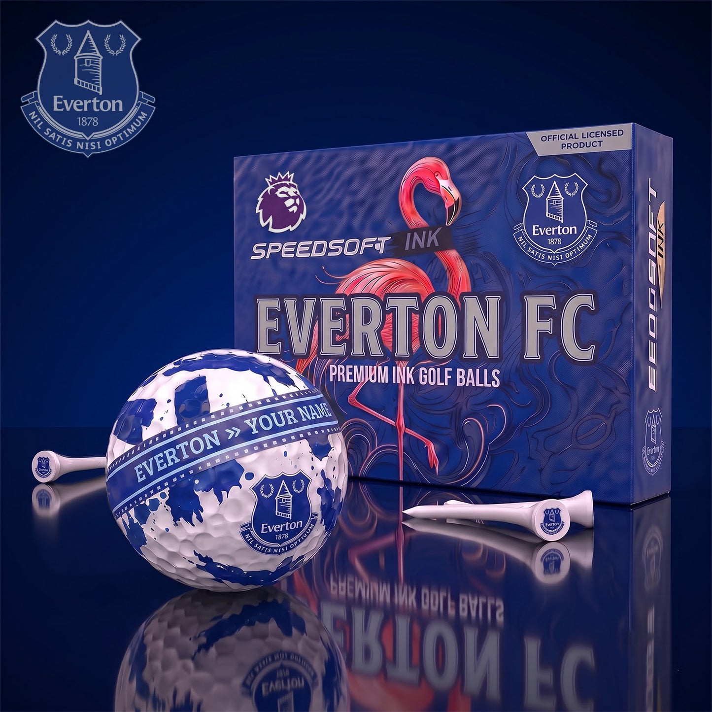 PREMIUM EPL X EVE DELUXE PERSONALIZED GOLF BALL SET LIMITED EDITION