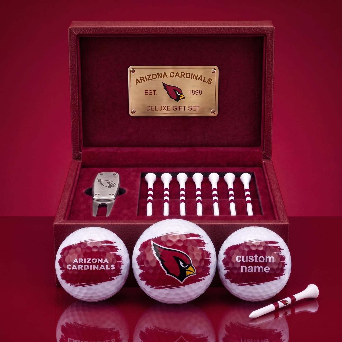 PREMIUM NFL X AC EXCLUSIVE PERSONALIZED GOLF BALL SET LIMITED EDTION