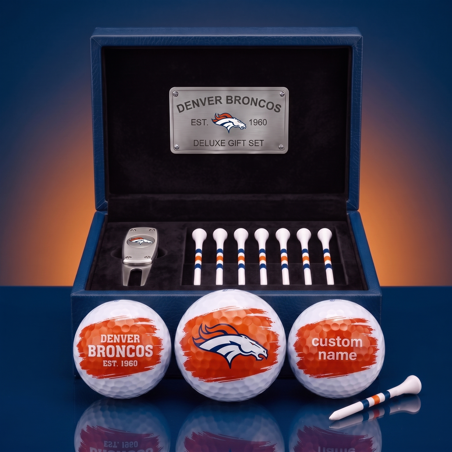 PREMIUM NFL X DB EXCLUSIVE PERSONALIZED GOLF BALL SET LIMITED EDTION