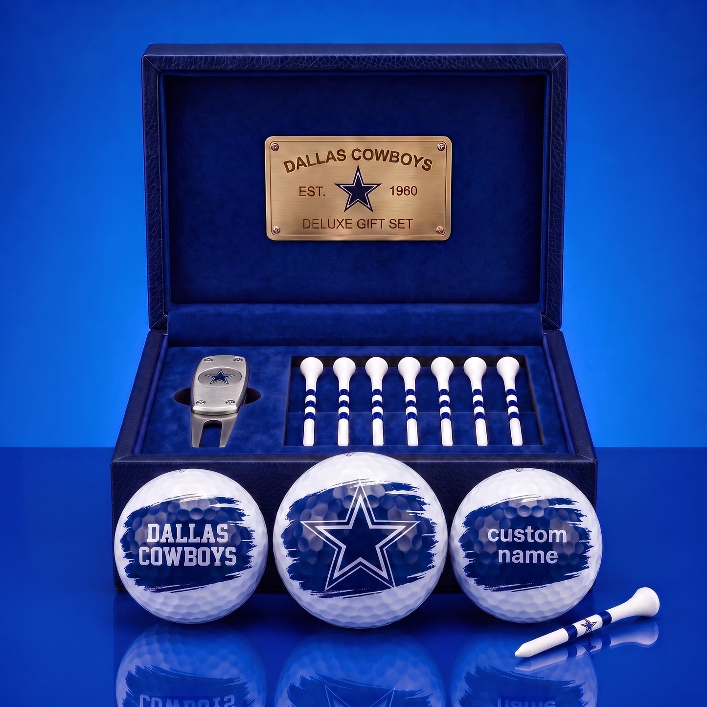 PREMIUM NFL X DC EXCLUSIVE PERSONALIZED GOLF BALL SET LIMITED EDTION
