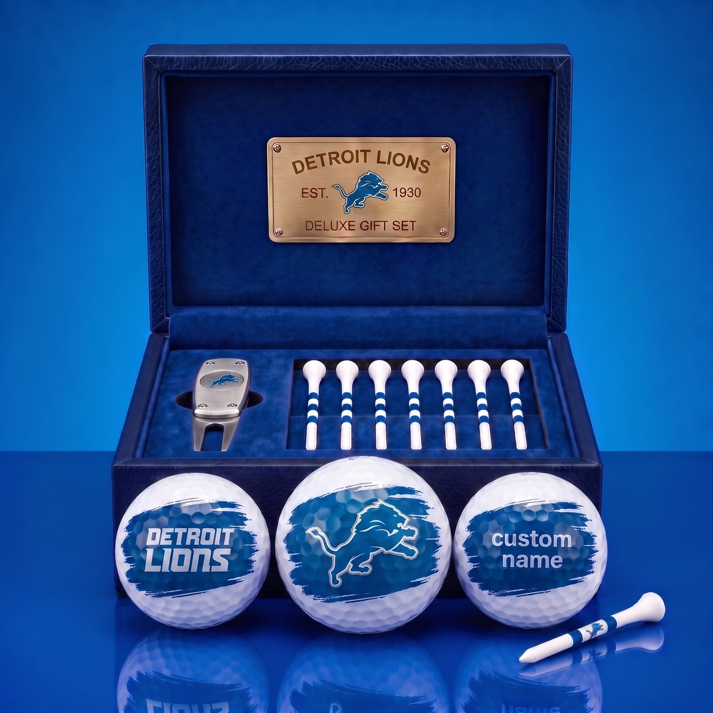 PREMIUM NFL X DL EXCLUSIVE PERSONALIZED GOLF BALL SET LIMITED EDTION