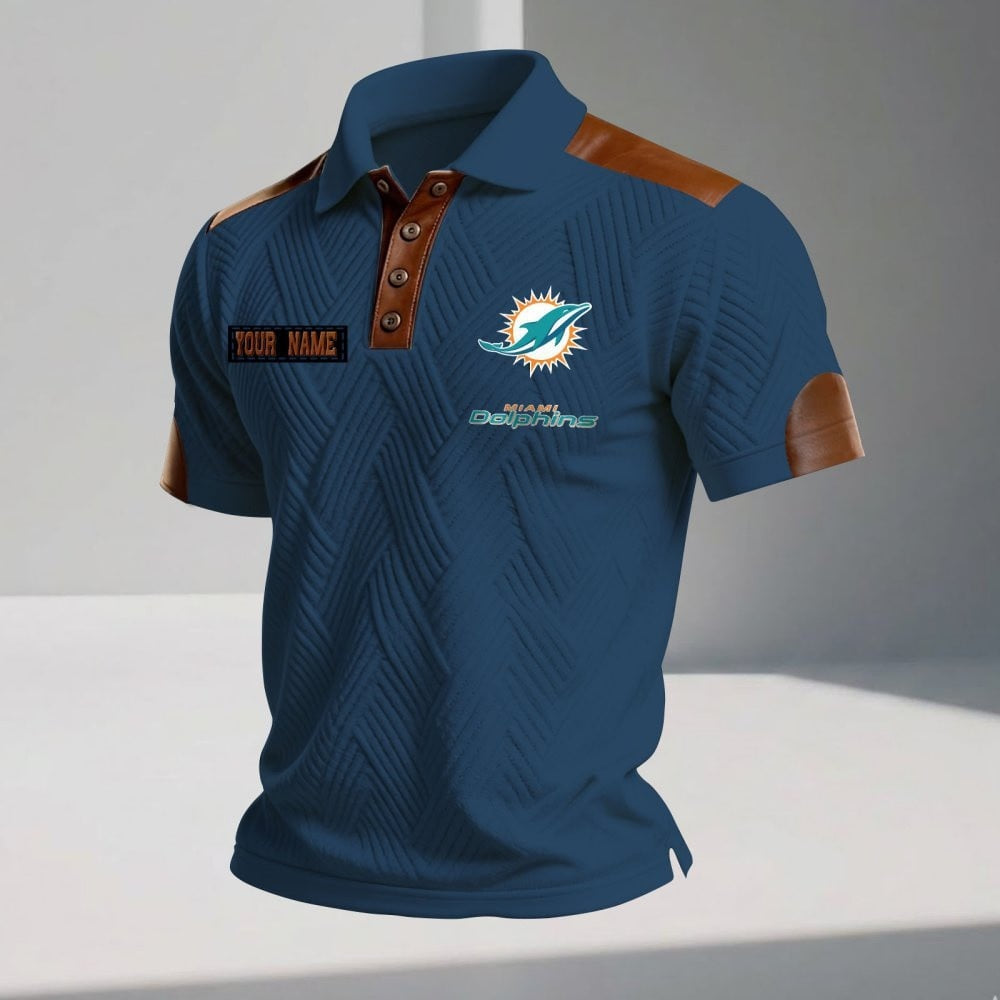 PREMIUM NFL X MIA LUXURY POLO SHIRT FOR NEW SEASON