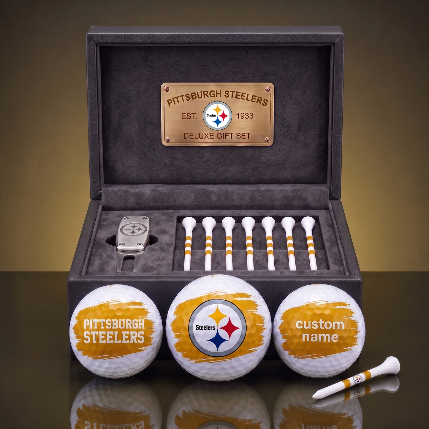 PREMIUM NFL X PS EXCLUSIVE PERSONALIZED GOLF BALL SET LIMITED EDTION