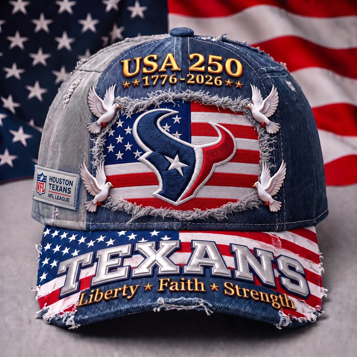 PREMIUM NFL x HT 250 Years Anniversary Of Freedom Cap V5