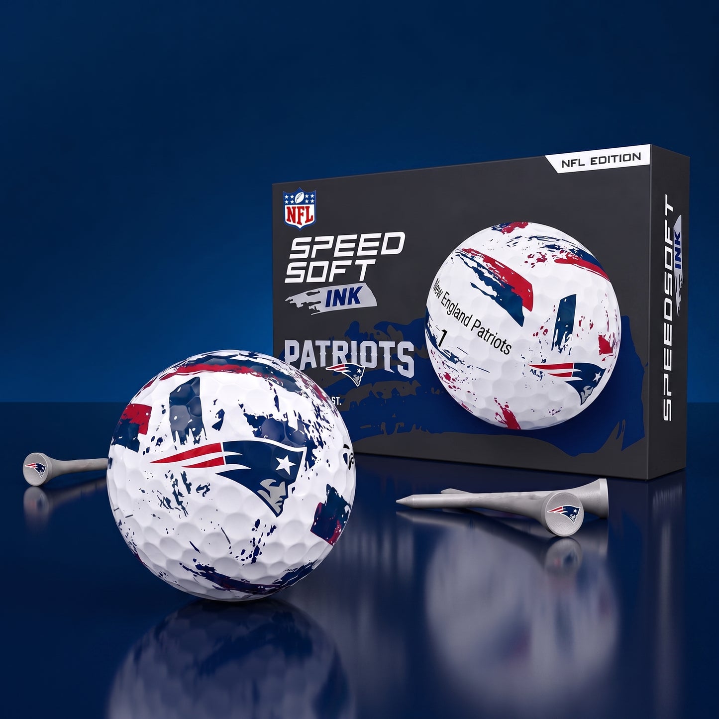 PREMIUM NFL x NEP EXCLUSIVE Speedsoft Ink Golf Balls Set Limited Editions