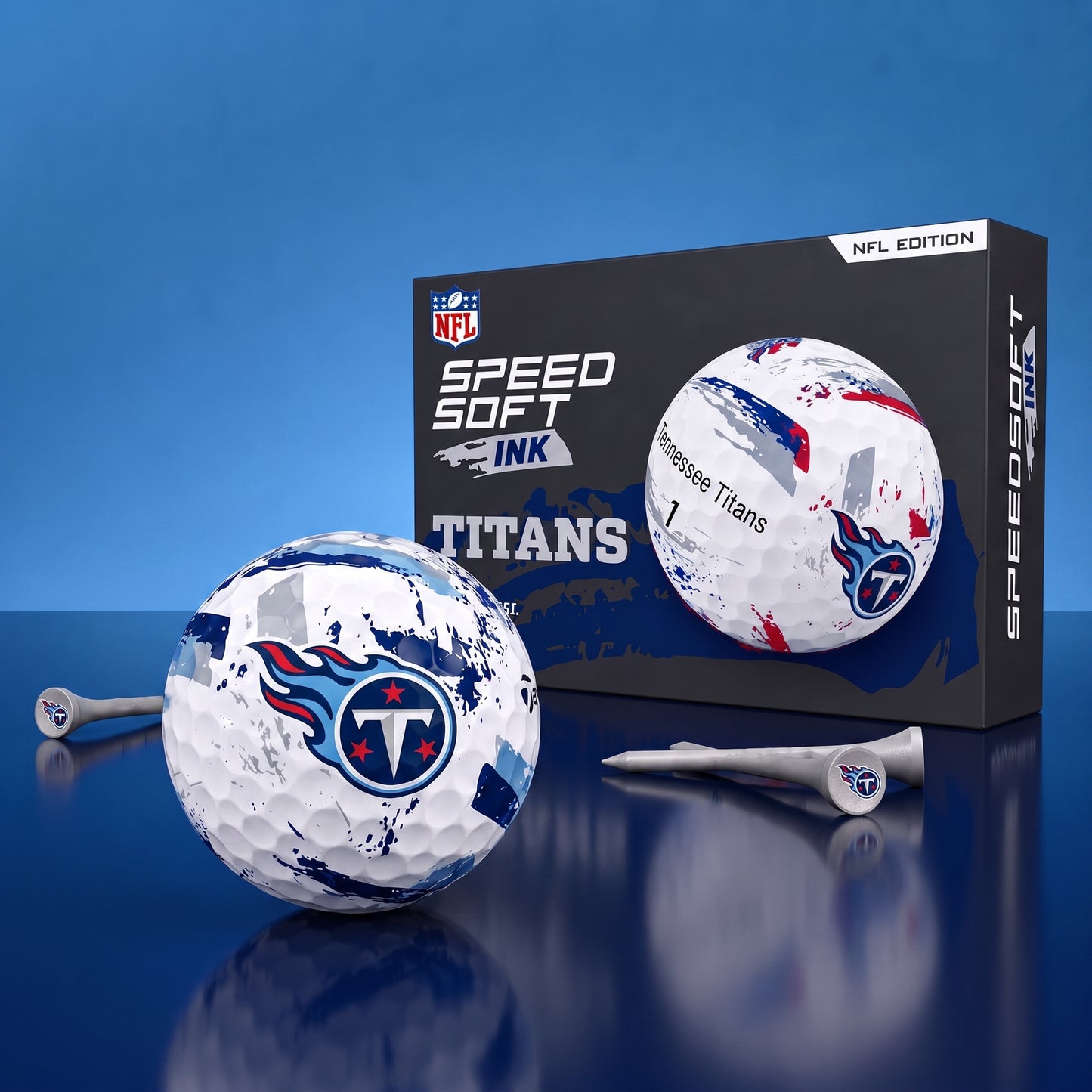 PREMIUM NFL x TT EXCLUSIVE Speedsoft Ink Golf Balls Set Limited Editions