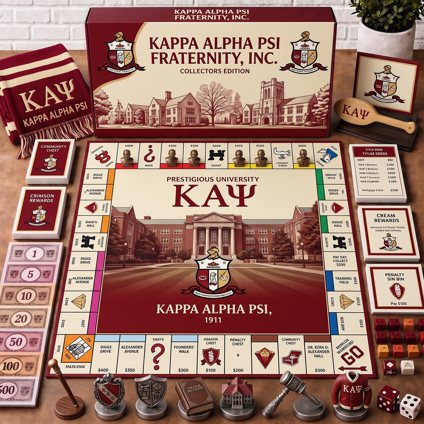 PREMIUM KAP X ΚΑΨ EXCLUSIVE Collector’s Edition Board Game Limited Edition NDT NHM 130826