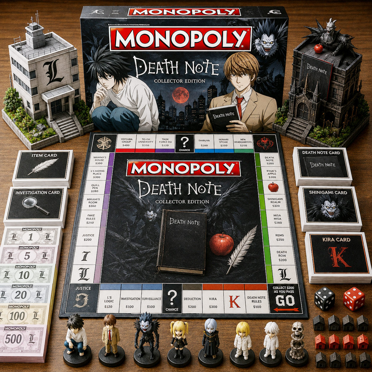 Premium Anime DENO Monopoly Collector’s Edition Board Game