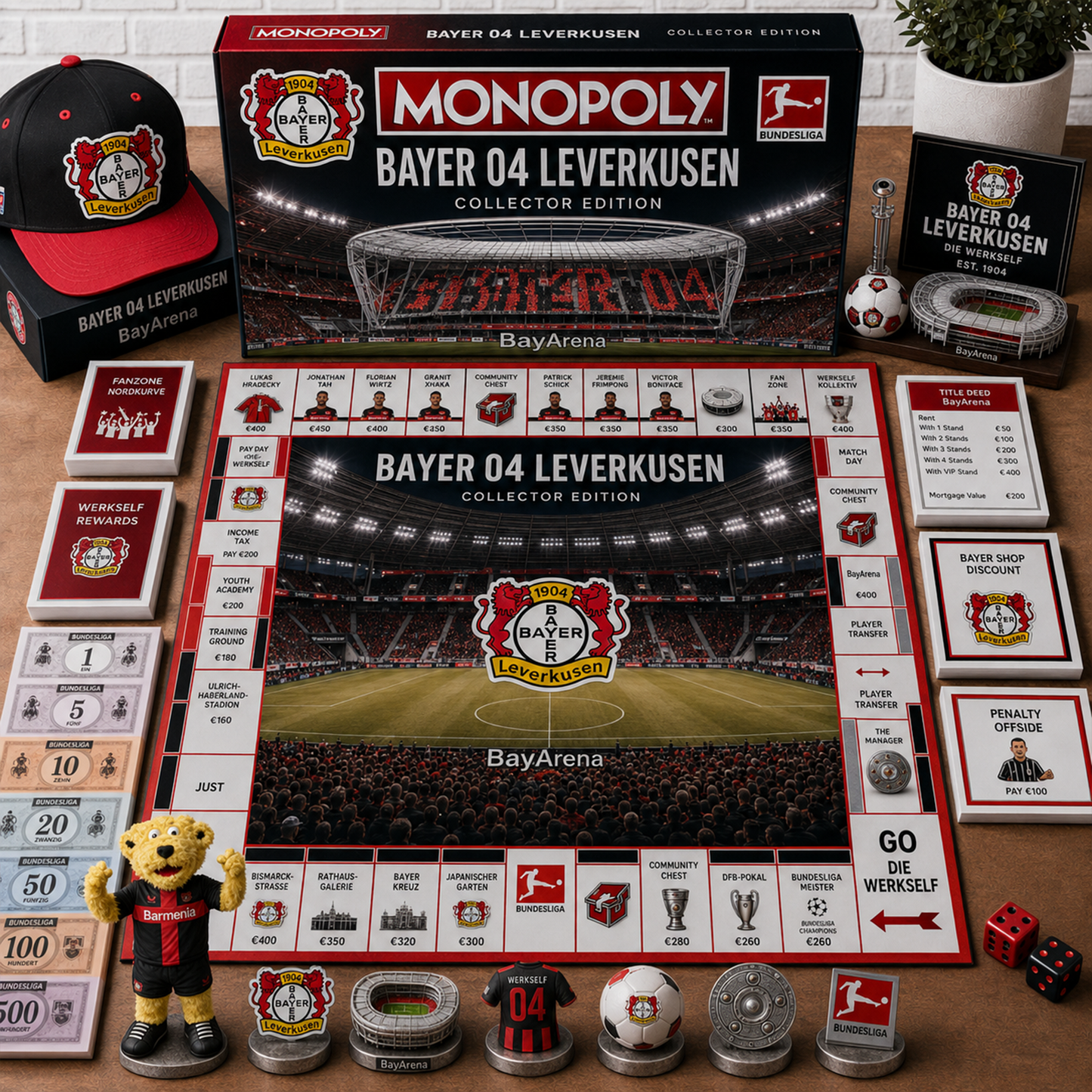 Premium Bundesliga BO4 Monopoly Collector’s Edition Board Game