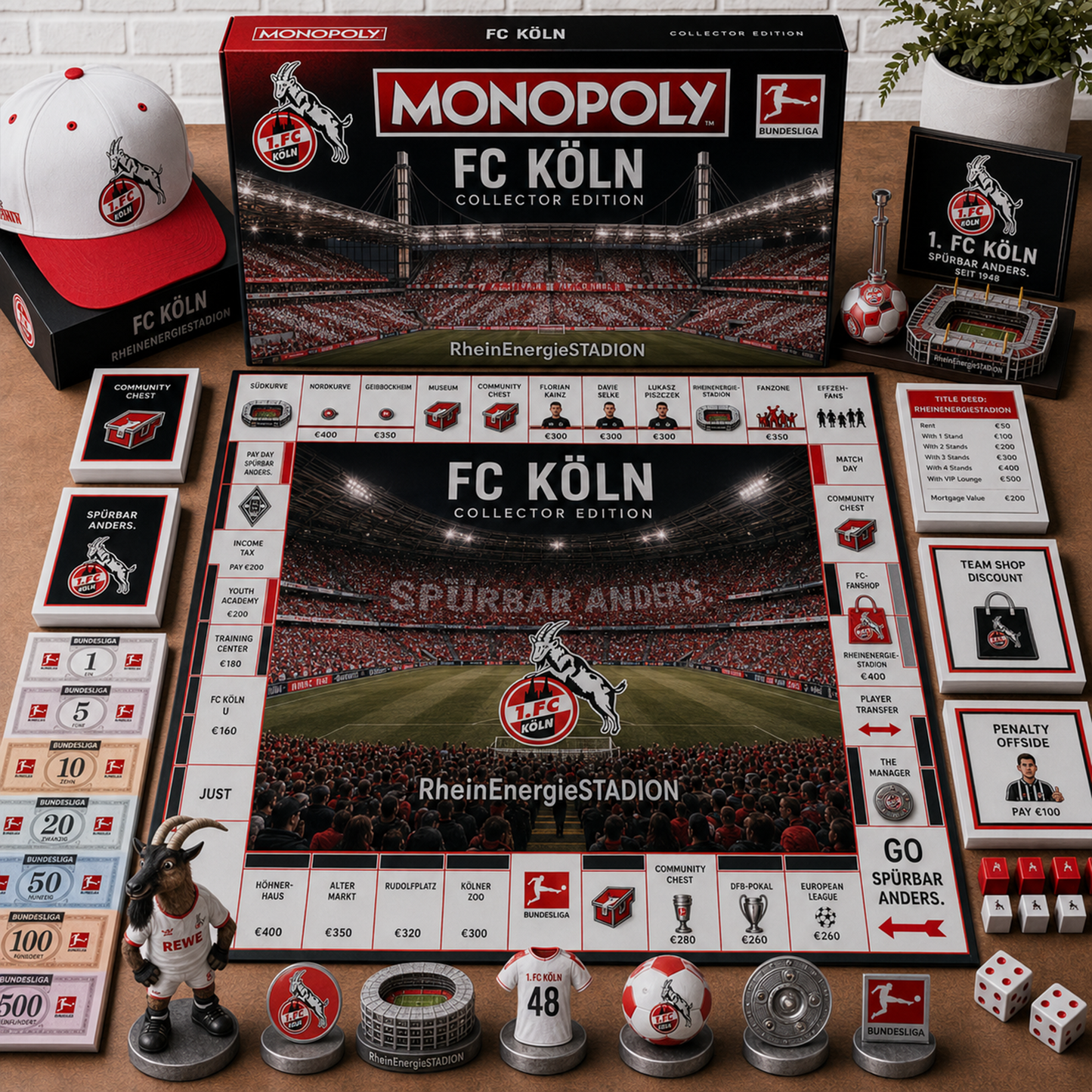 Premium Bundesliga KOE Monopoly Collector’s Edition Board Game