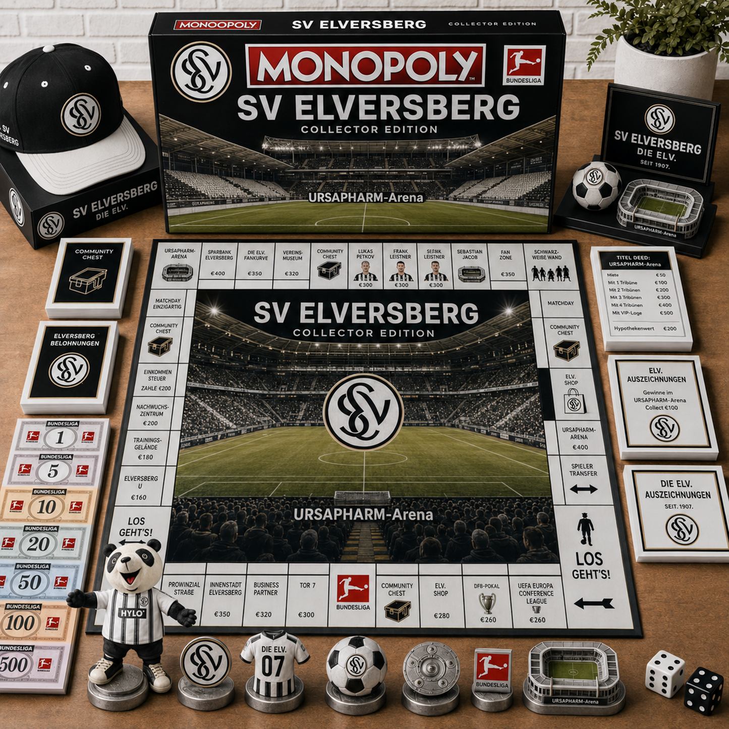 Premium Bundesliga SVE Monopoly Collector’s Edition Board Game