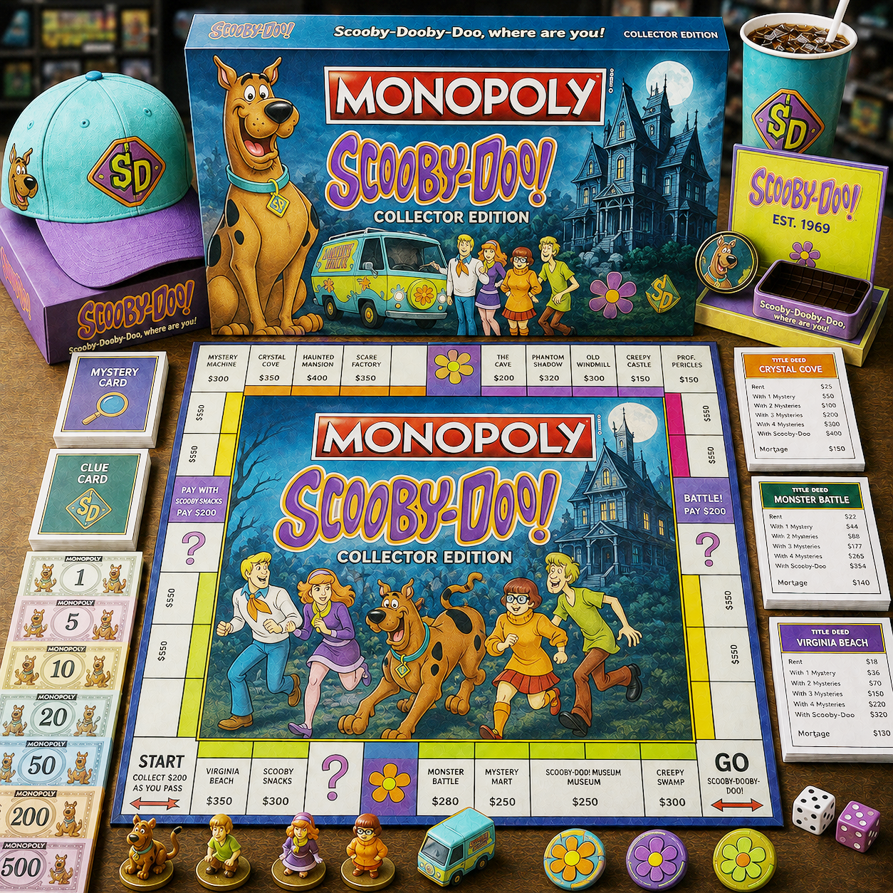 Premium Cartoon SCDO Monopoly Collector’s Edition Board Game