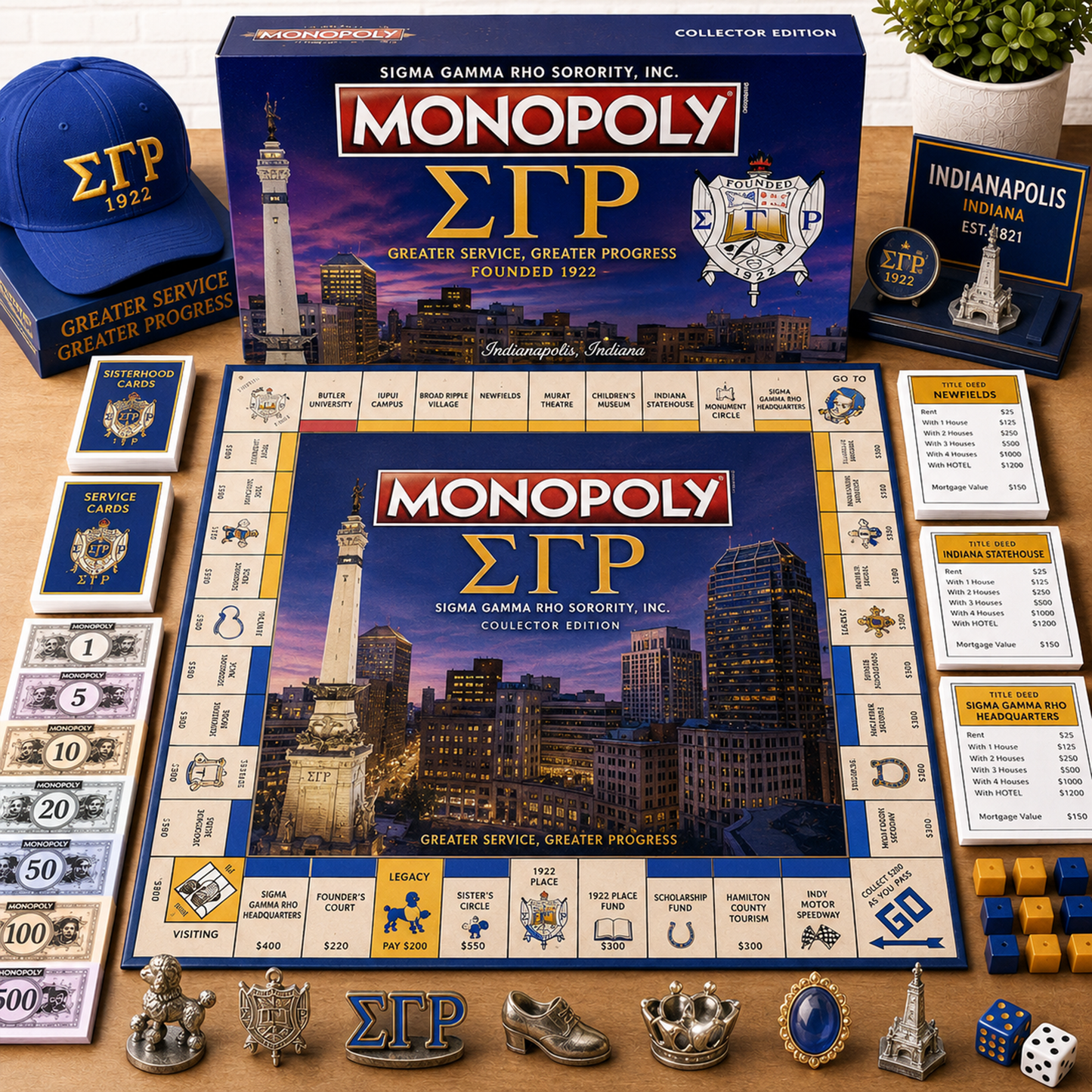 Premium D9 SGR Monopoly Collector’s Edition Board Game