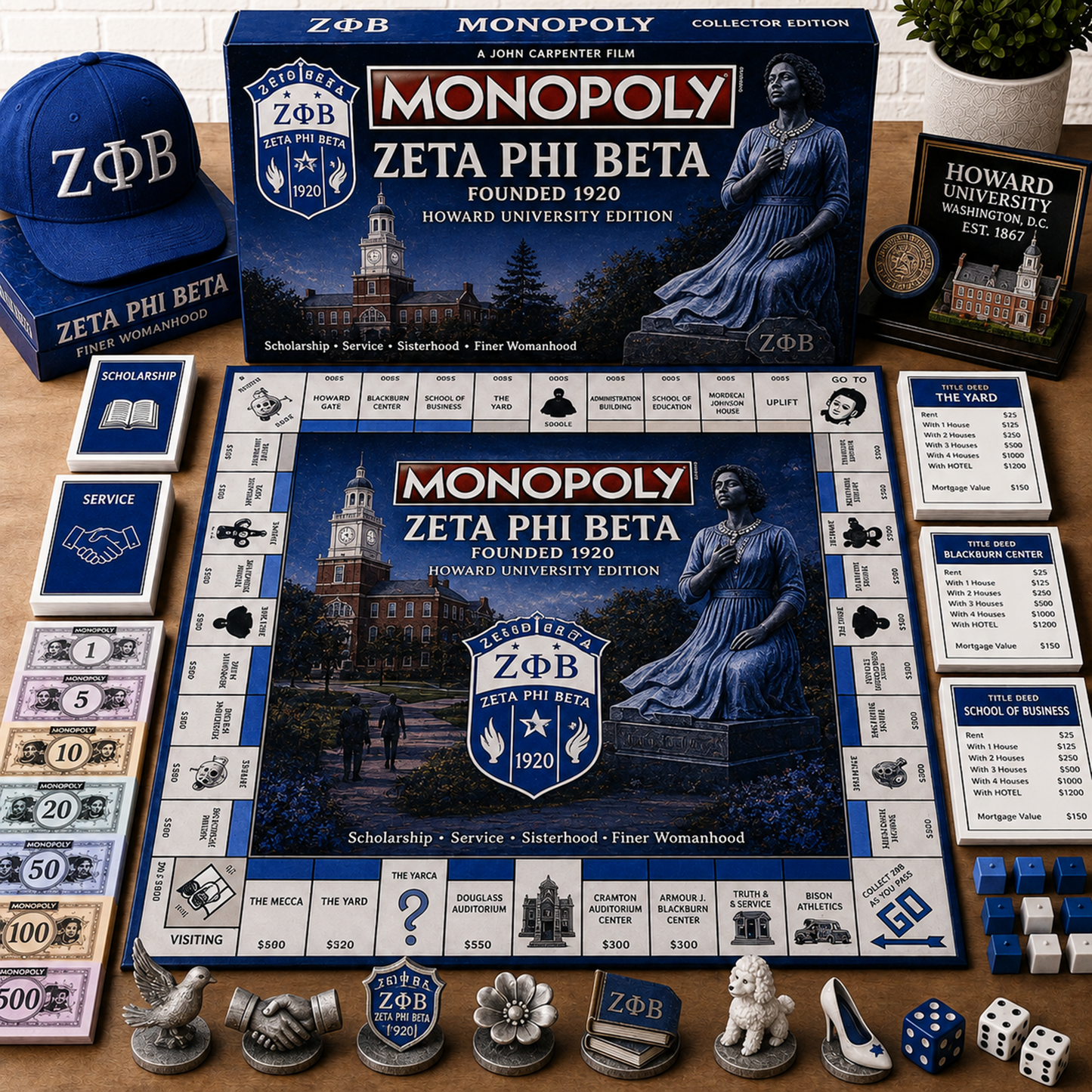 Premium D9 ΖPΒ Monopoly Collector’s Edition Board Game