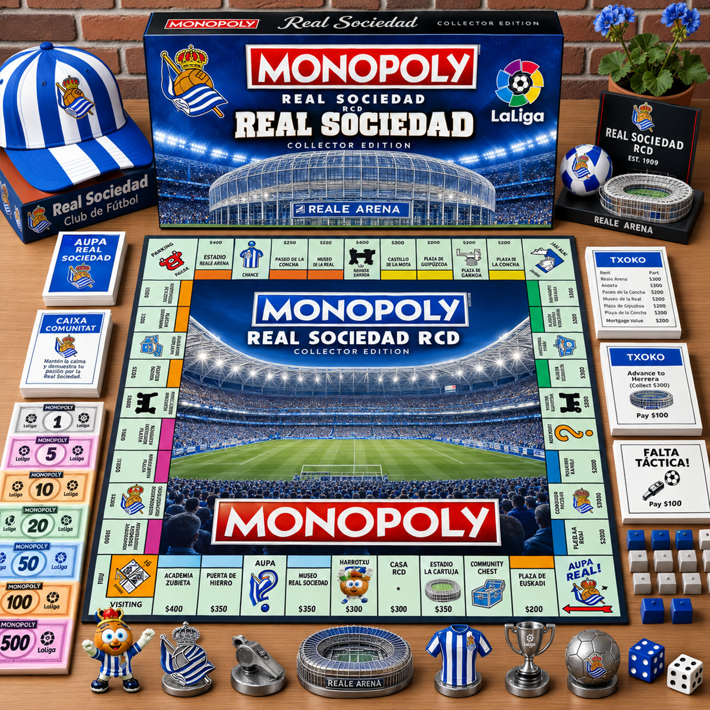 Premium Laliga RSO Monopoly Collector’s Edition Board Game