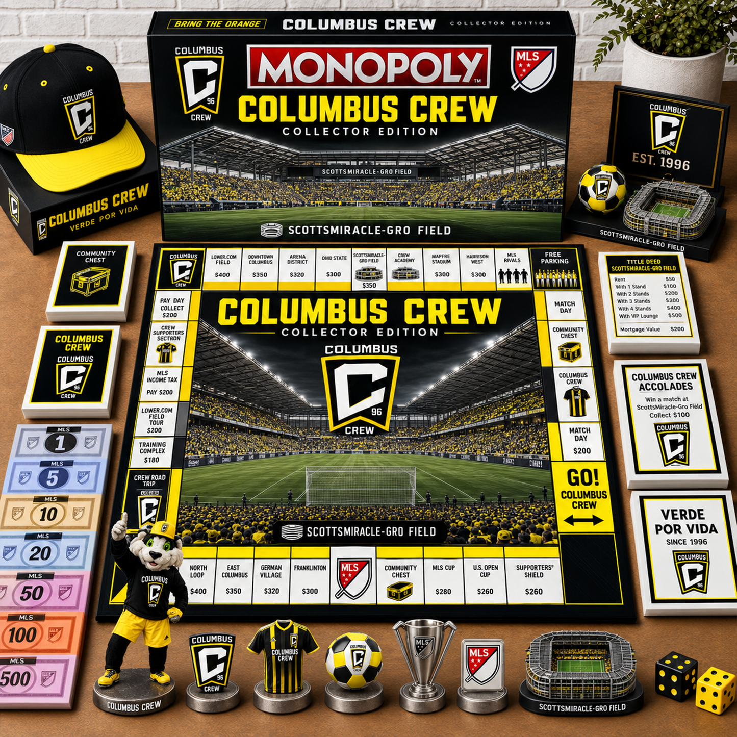 Premium MLS CC Monopoly Collector’s Edition Board Game