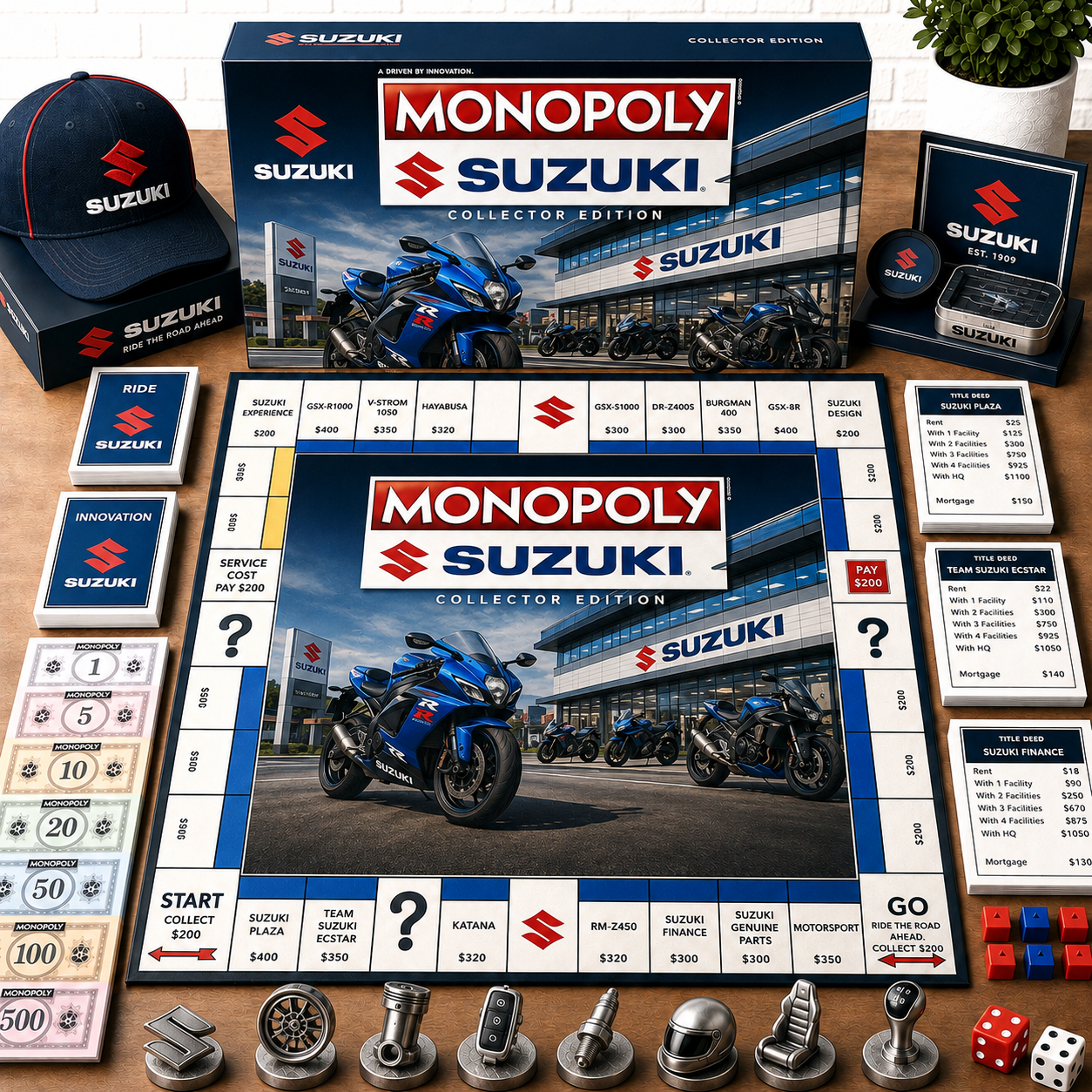 Premium Motor SZK Monopoly Collector’s Edition Board Game