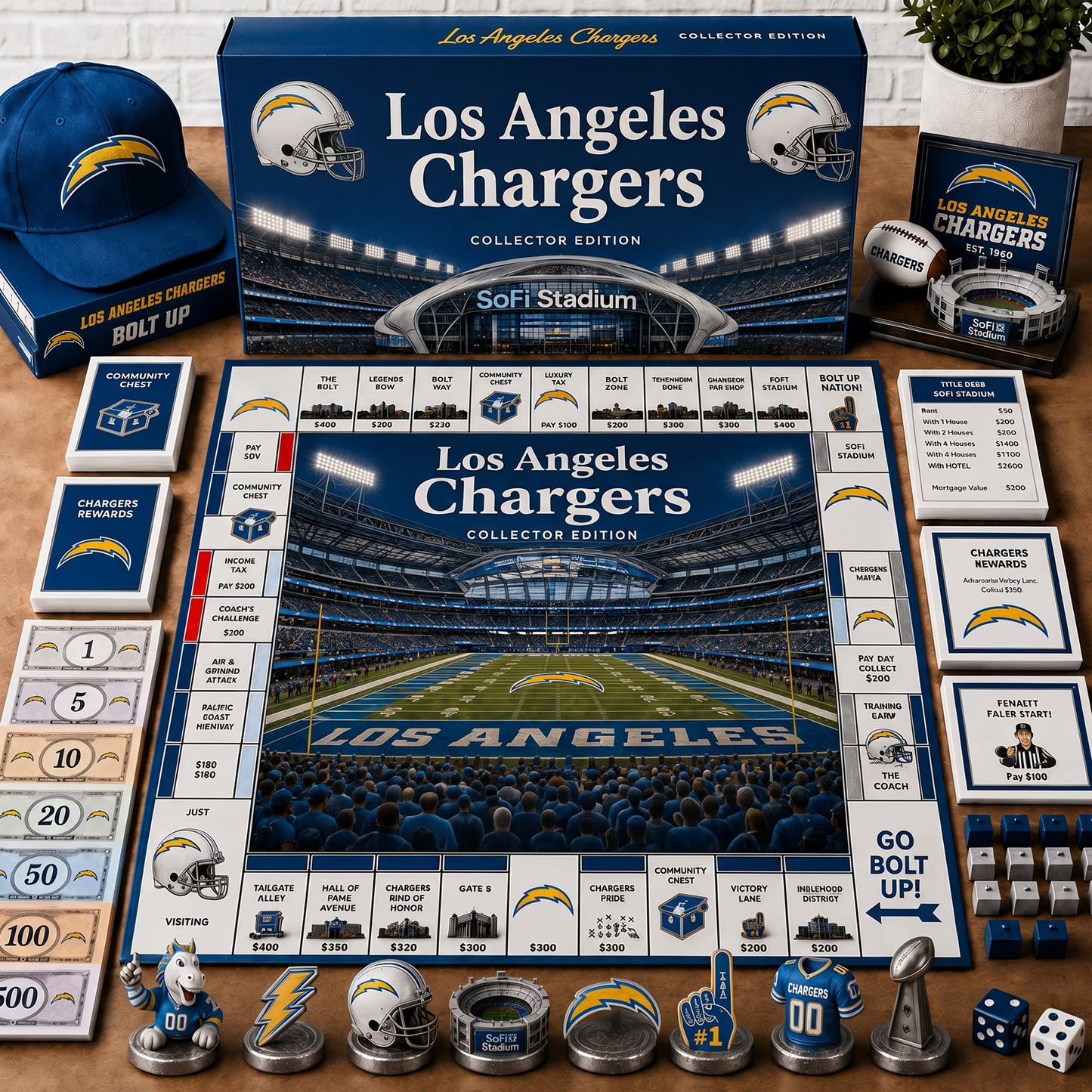 Premium NFL LAC Collector’s Edition Board Game