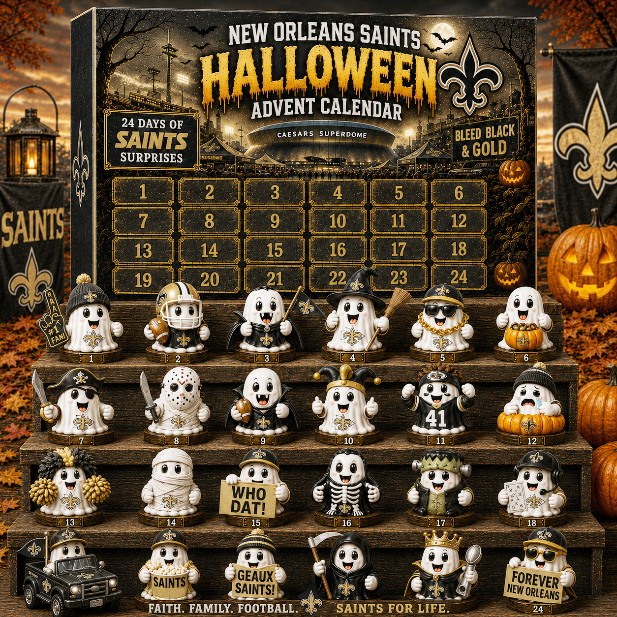 Premium NFL NOS Halloween Advent Calendar 2026