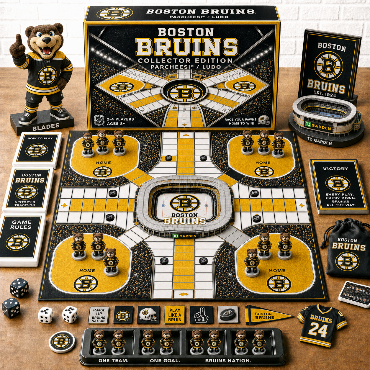 Premium NHL BB Collector’s Edition Parcheesi Board Game