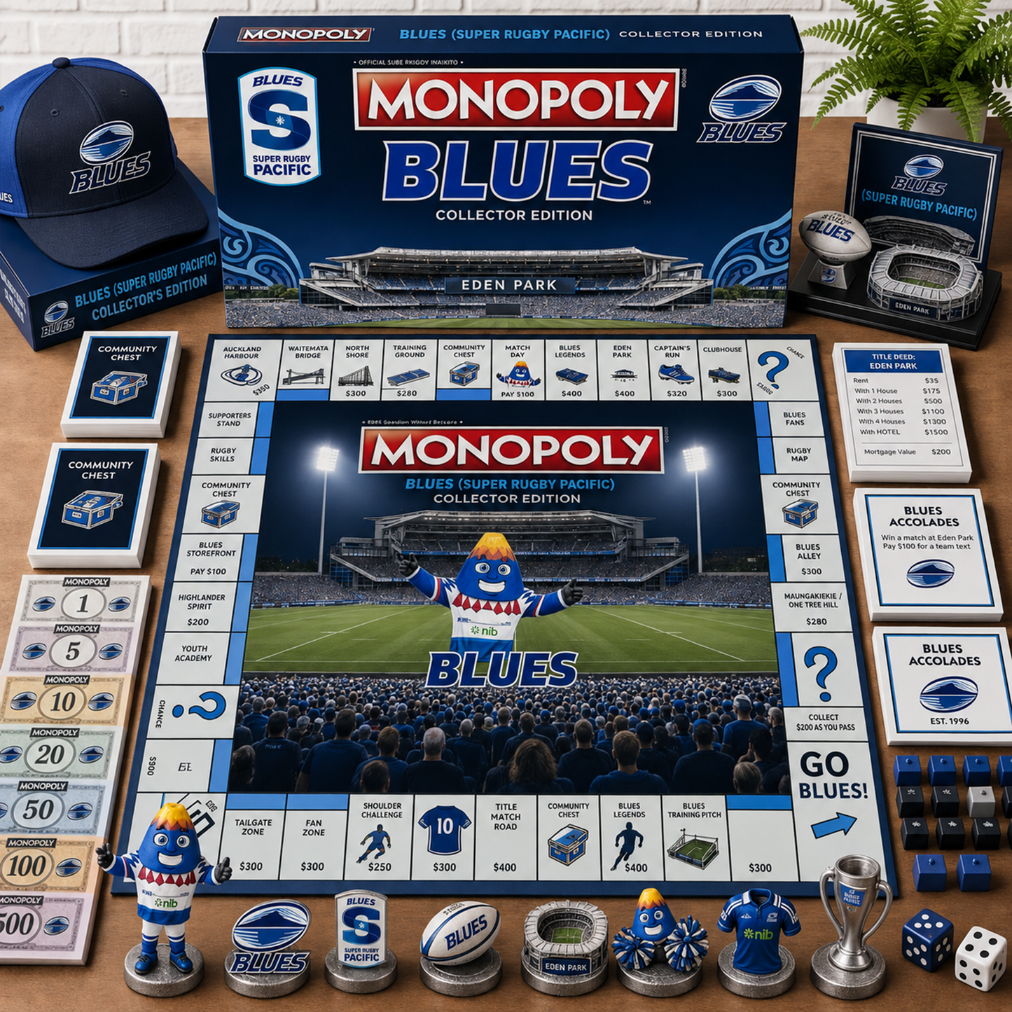 Premium SRP BLU Monopoly Collector’s Edition Board Game NMD 070826 TTV