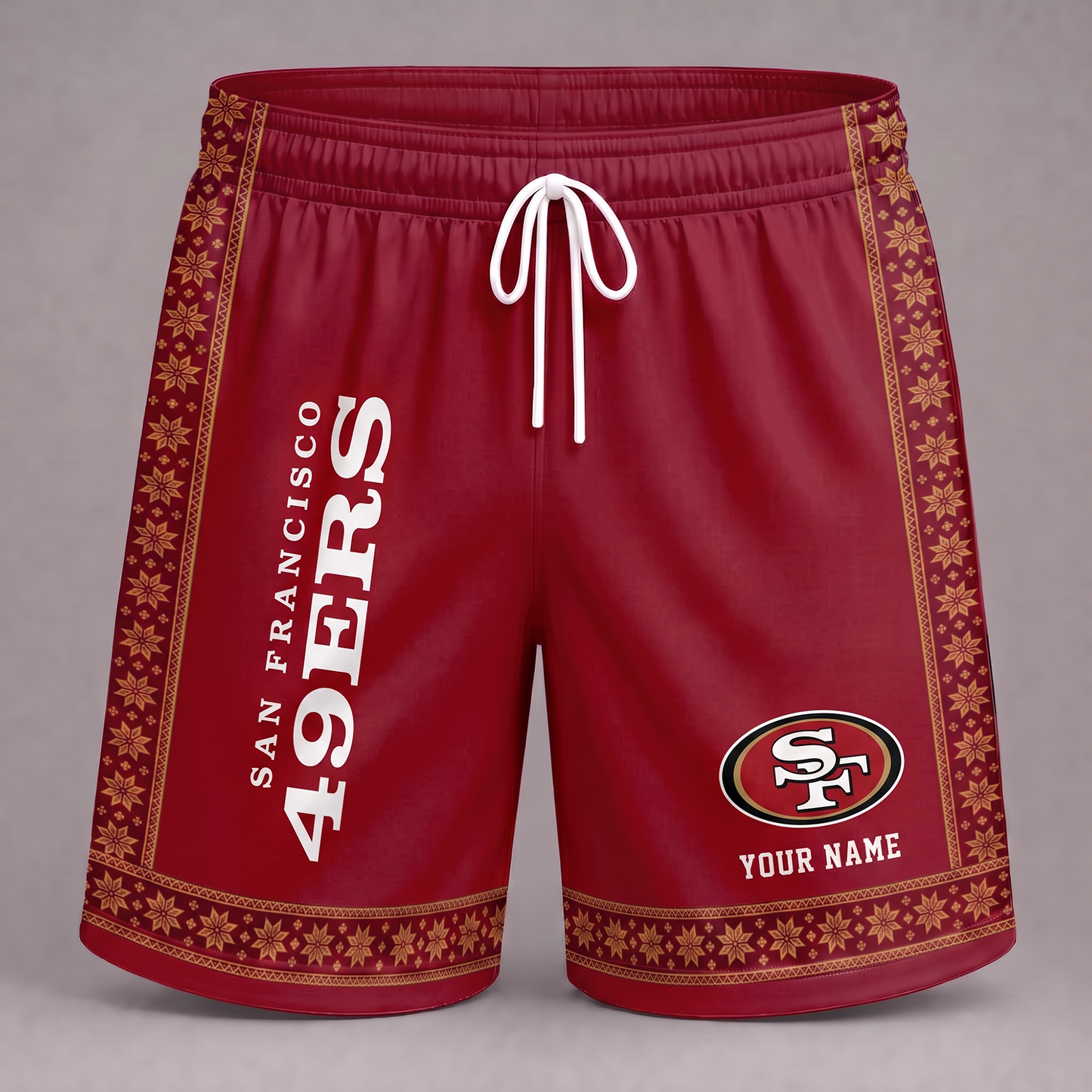 SF X NFL New Pattern Short Pants Custom Any Name