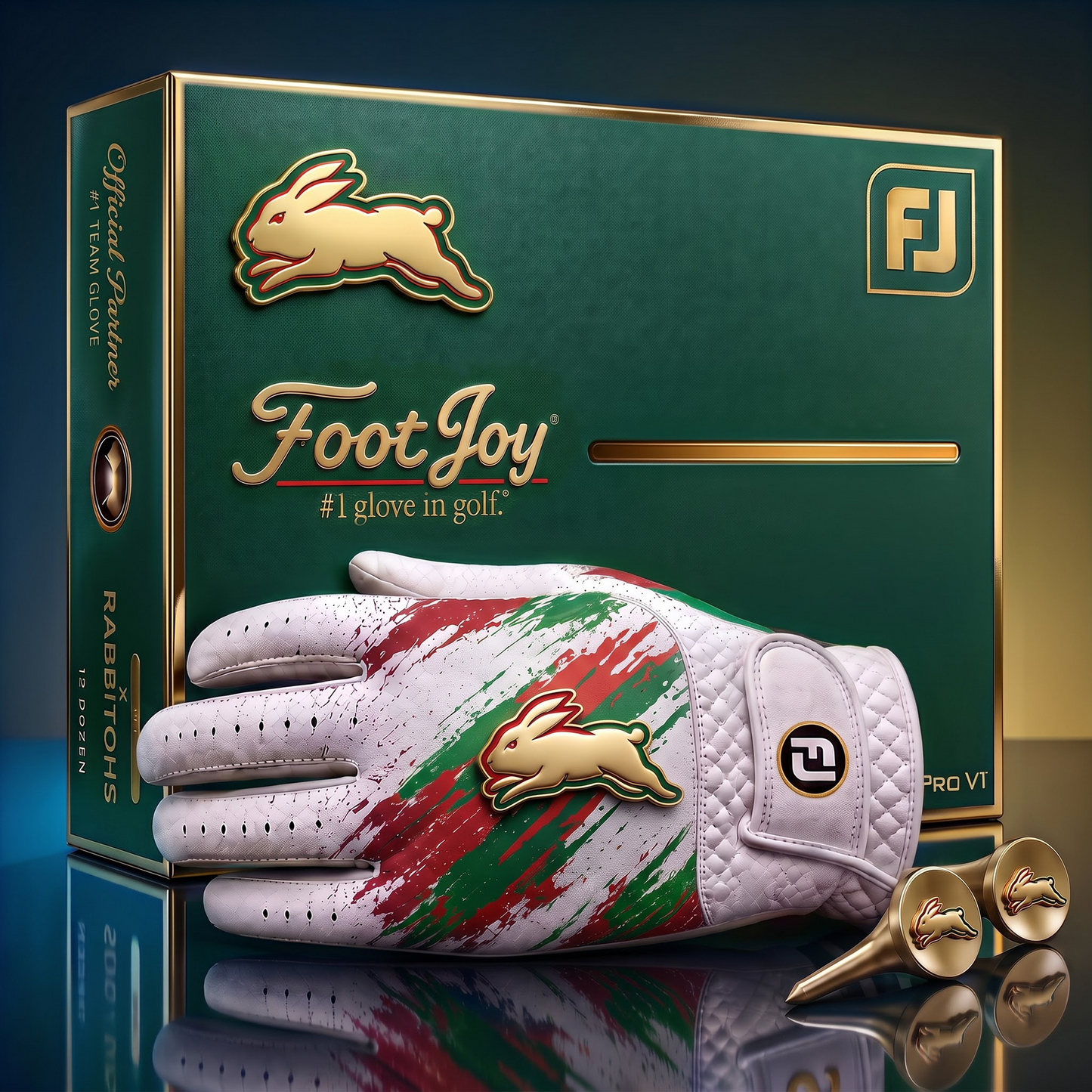 SSR_SIGNATURE NRL DELUXE PERSONALIZED GOLF GLOVE SET LIMITED EDITION